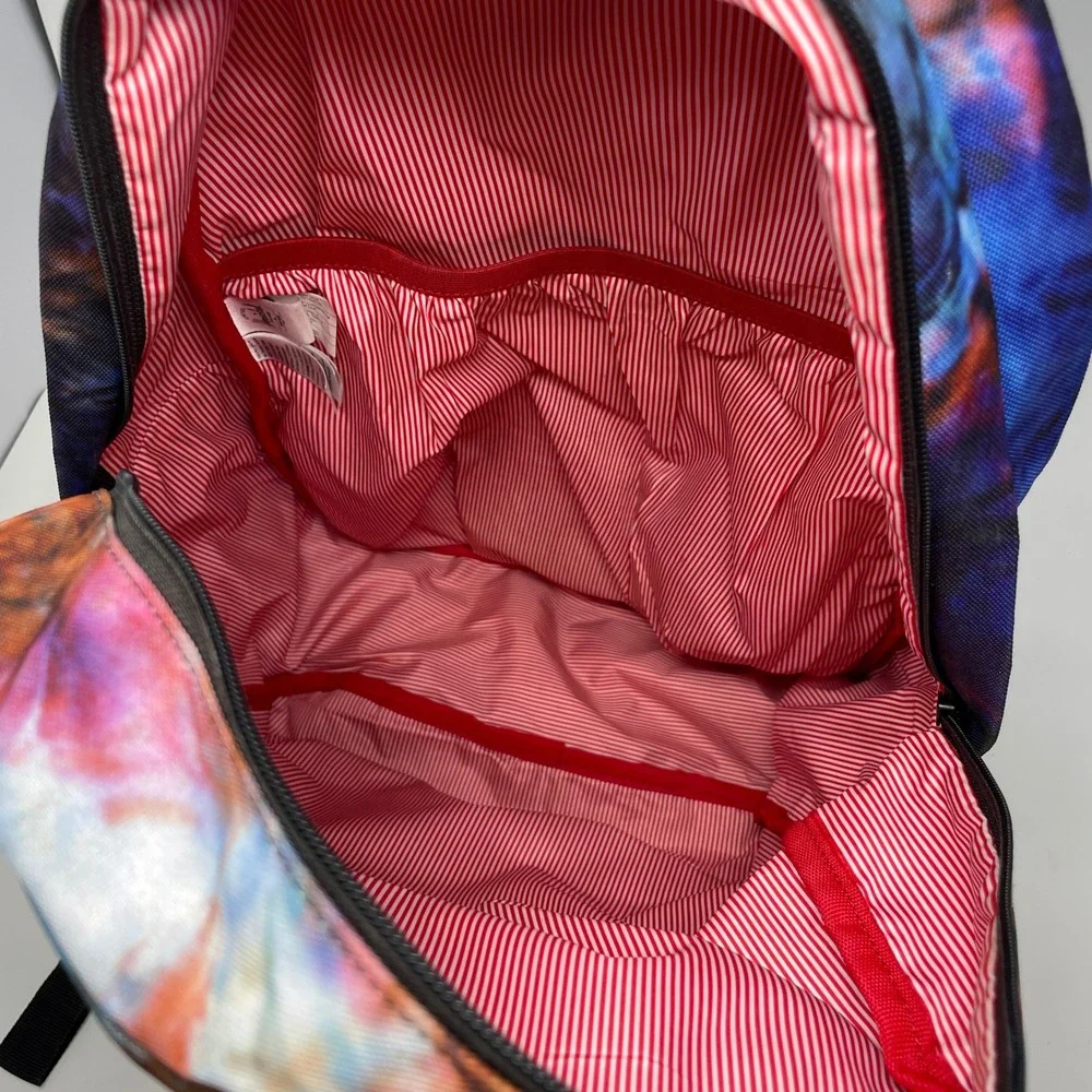 Herschel Supply Backpack Tie Dye Blue Travel Laptop Bag Retro Hippie Festival